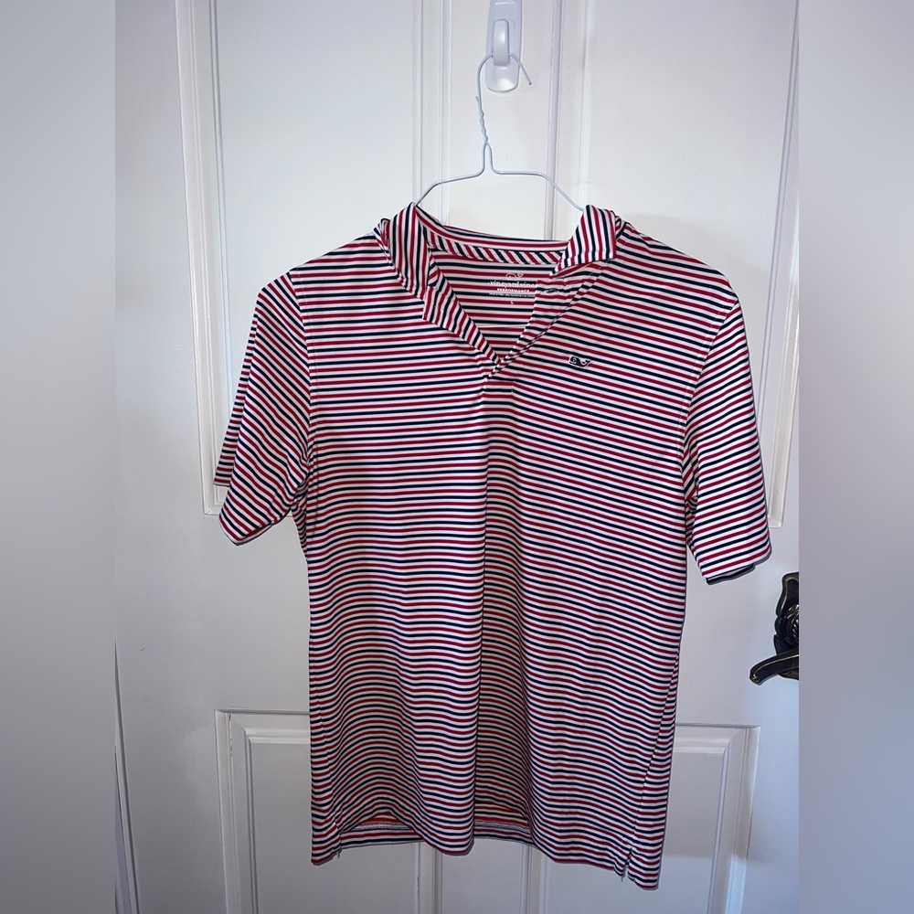 vineyard vines boys striped polo